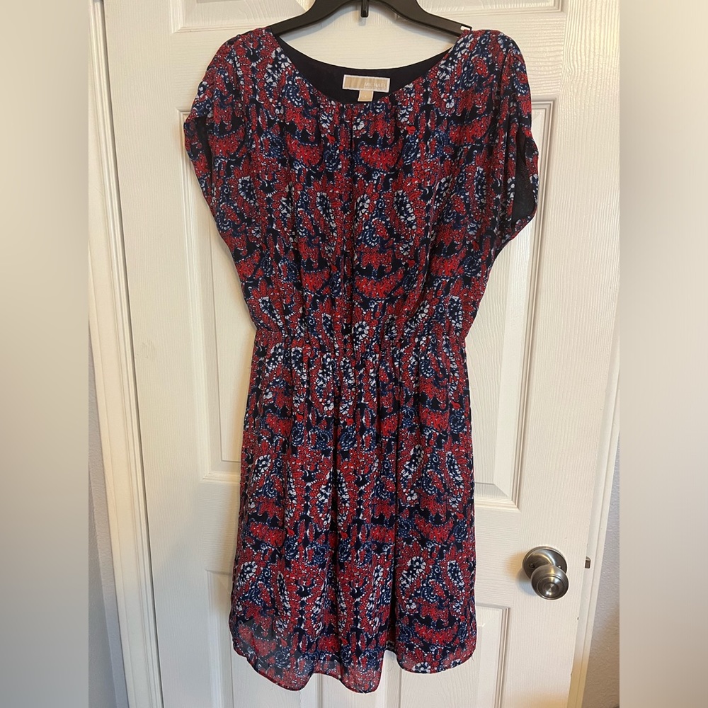 Michael by Michael Kors Paisley Dress Size L